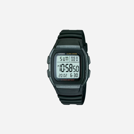 CASIO YOUTH W-96H-1BVDF Black/Blue