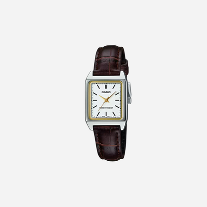 CASIO ENTICER  LTP-V007L-7E2UDF WMNS White/Brown