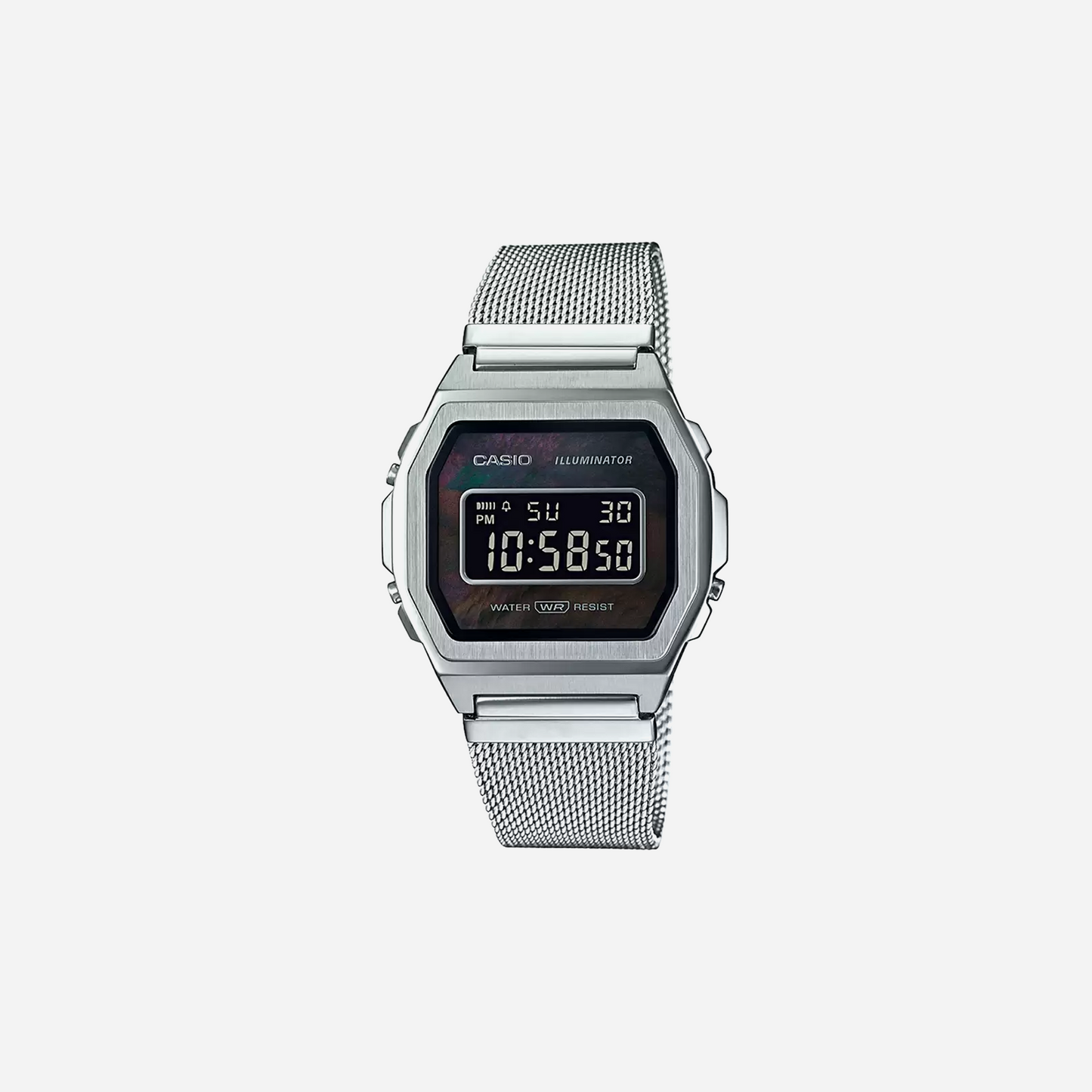 CASIO VINTAGE COLLECTION A1000M-1BEF Black/Silver