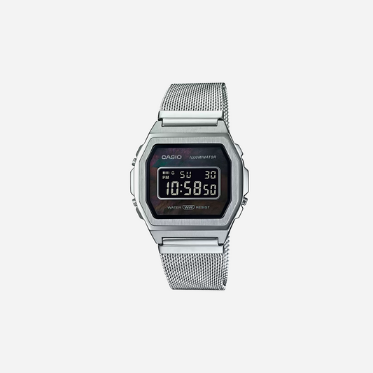 CASIO VINTAGE COLLECTION A1000M-1BEF Black/Silver