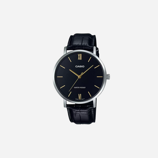 CASIO ENTICER MEN MTP-VT01L-1BUDF Black