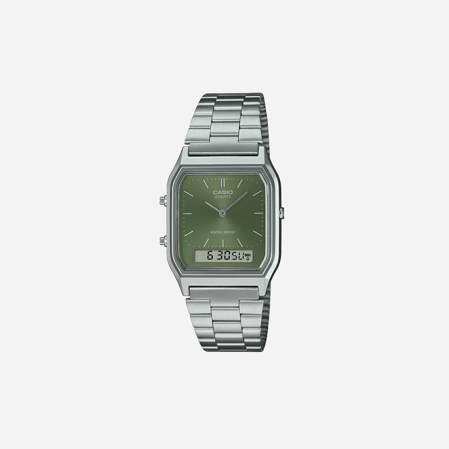CASIO VINTAGE COLLECTION AQ-230A-3AMQYDF Dark Green