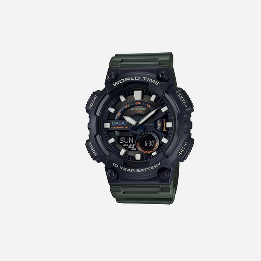 CASIO YOUTH AEQ-110W-3AVDF Black