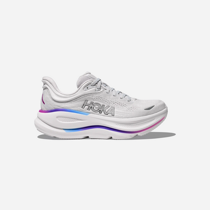 Hoka Bondi 9 Cosmic Grey White WMNS