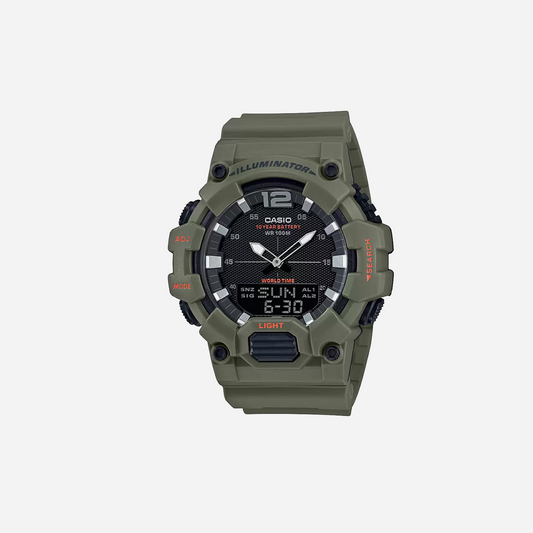 CASIO YOUTH HDC-700-3A2VDF Olive Green