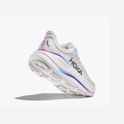 Hoka Bondi 9 Cosmic Grey White WMNS