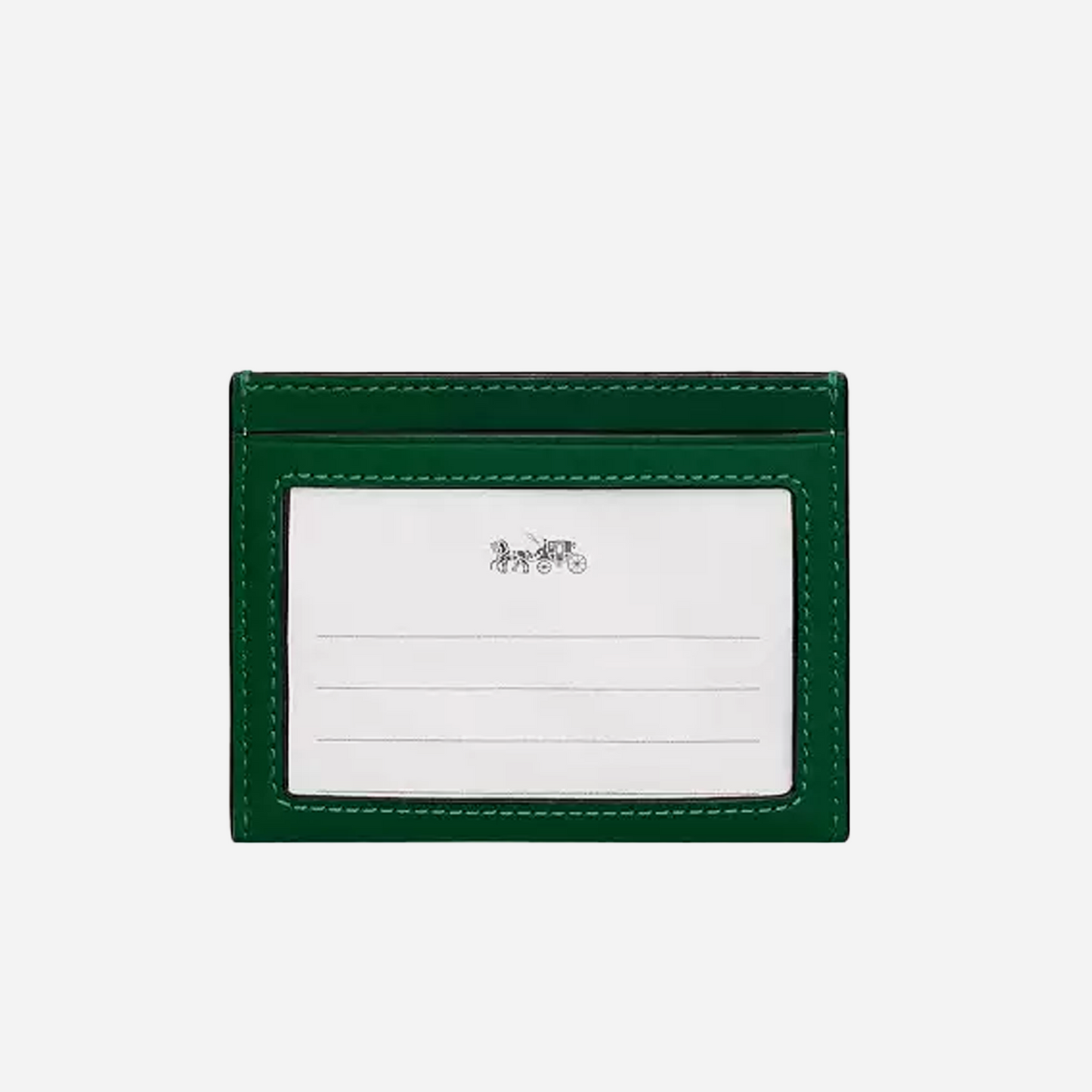 COACH Slim Id Card Case Shamrock