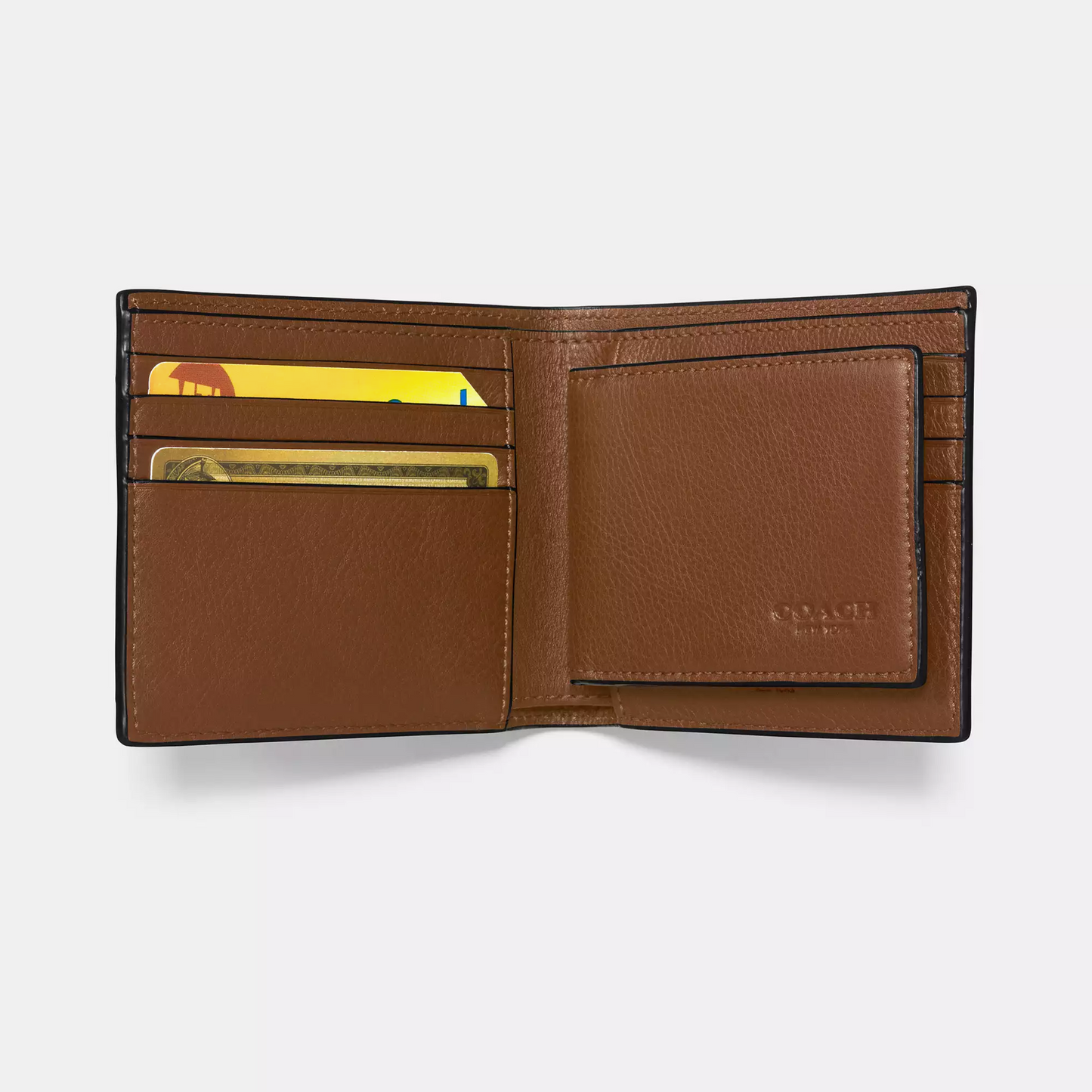 Coach 3 In 1 Wallet smooth leather/Dark Saddle
