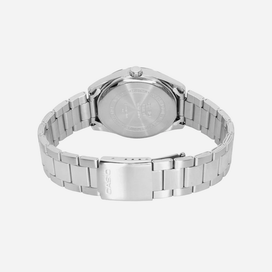 Casio Standard Analog Blue Dial MTP-1302DA-2A1V Stainless Steel Watch