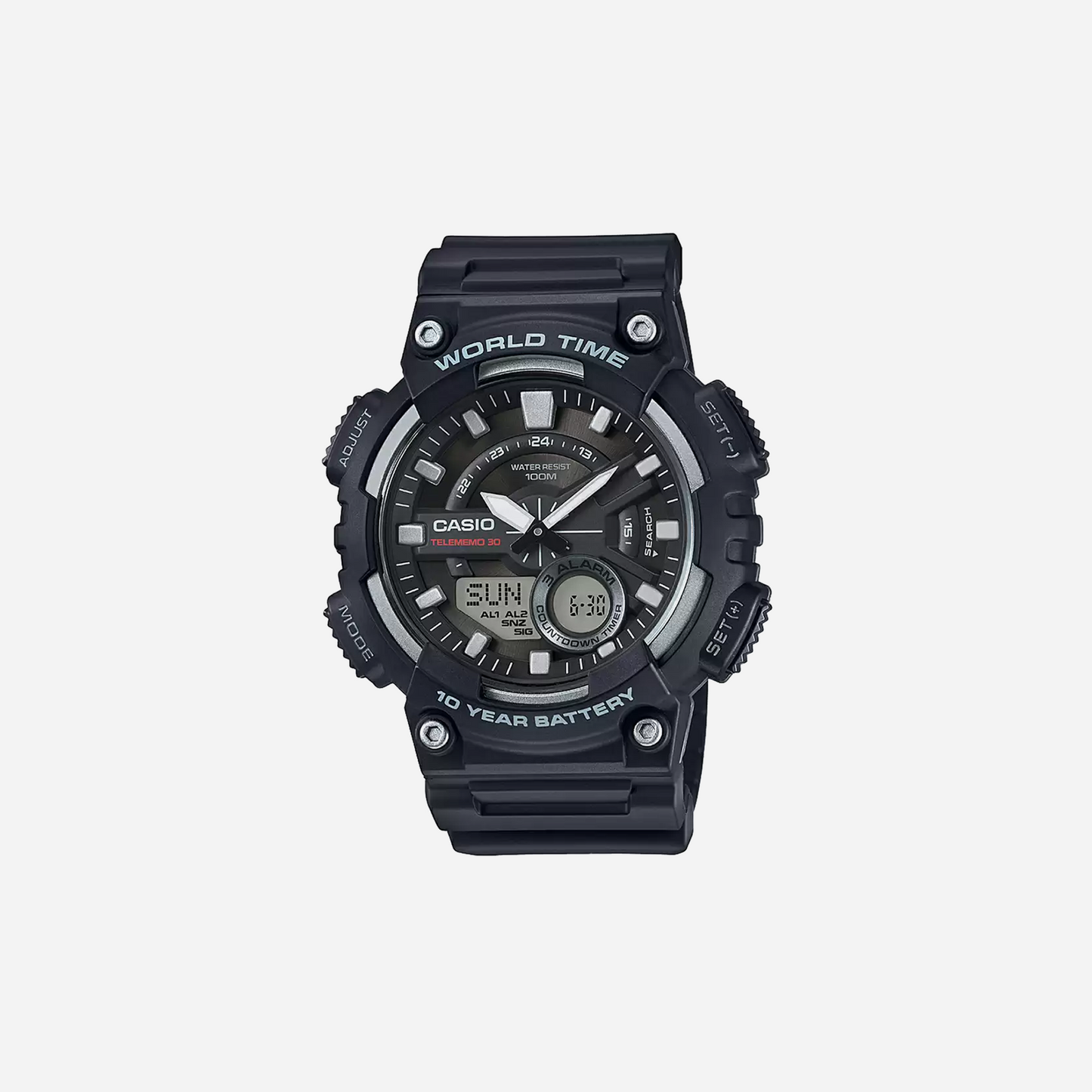CASIO YOUTH AEQ-110W-1AVDF Black