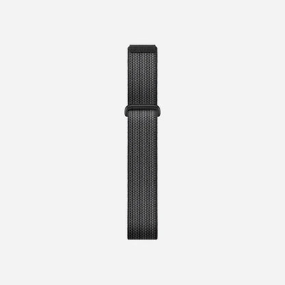Google Fitbit Air Performance Loop Band Strap "Obsidian / Matte Black Stainless Steel Clasp"