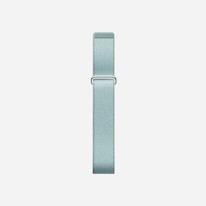 Google Fitbit Air Performance Loop Band Strap "Fog / Polished Silver Stainless Steel Clasp"