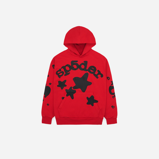 Sp5der Beluga Hoodie Red