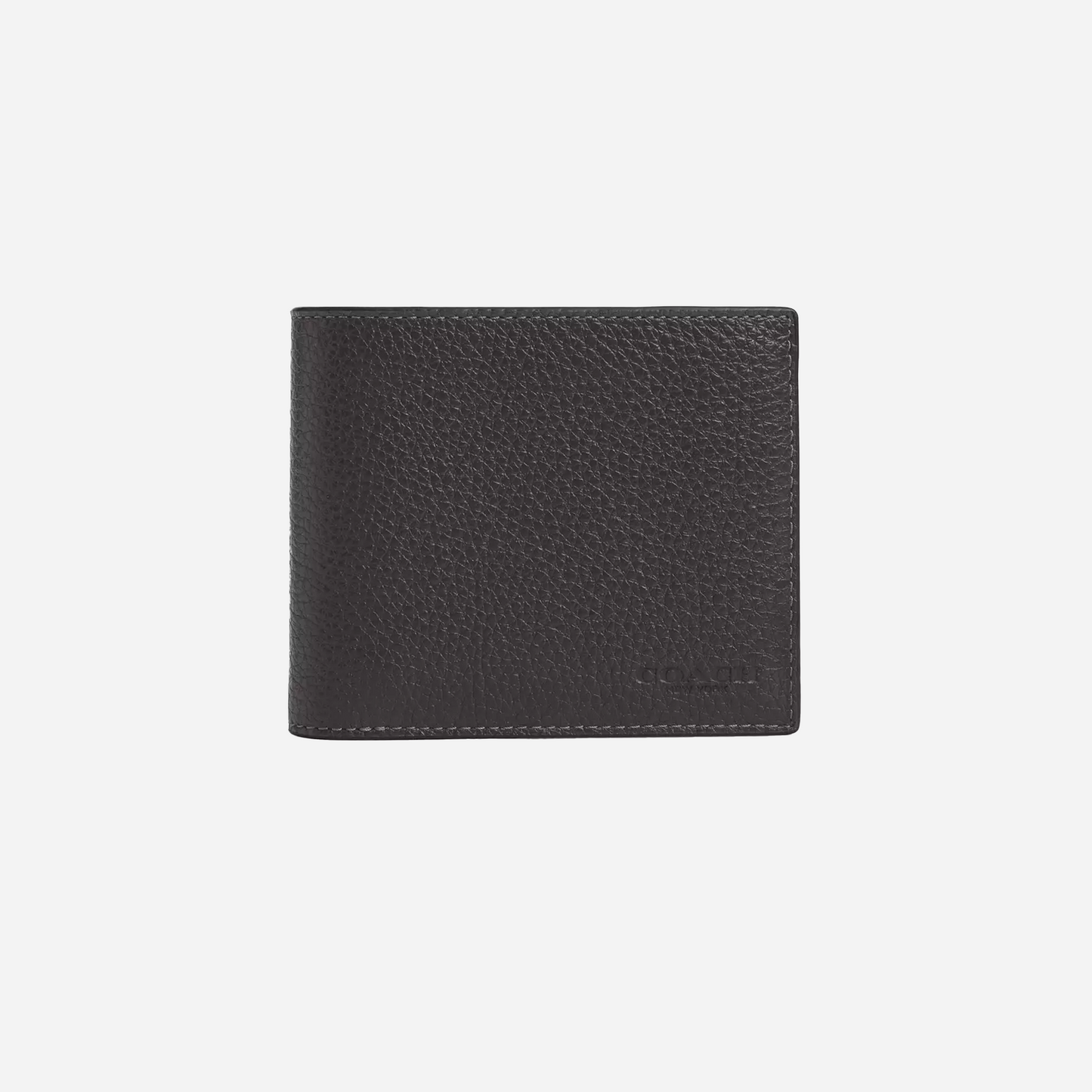 Coach 3 In 1 Wallet pebbled leather/Graphite