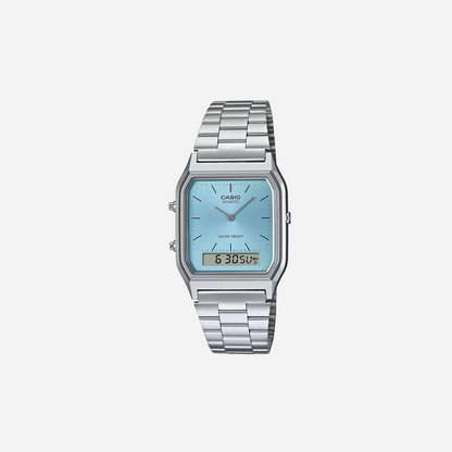 CASIO VINTAGE COLLECTION AQ-230A-2A1MQYDF Blue/Silver