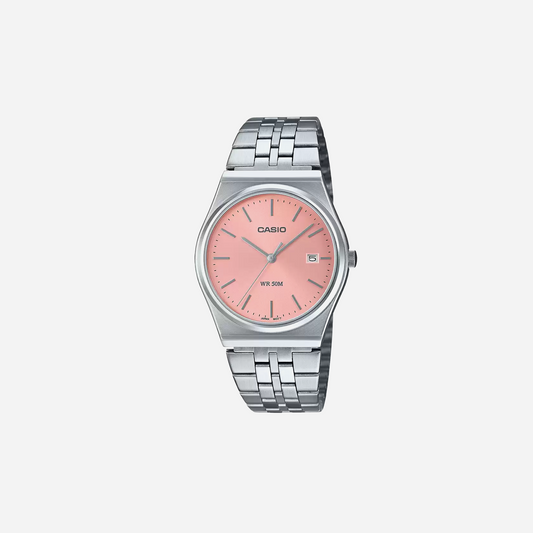 Casio Enticer Men MTP-B145D-4AVDF Silver/Pink