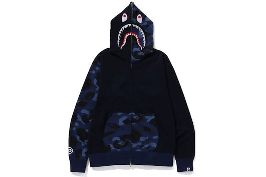 Bape Color Camo Shark Full Zip Hoodie (FW23)