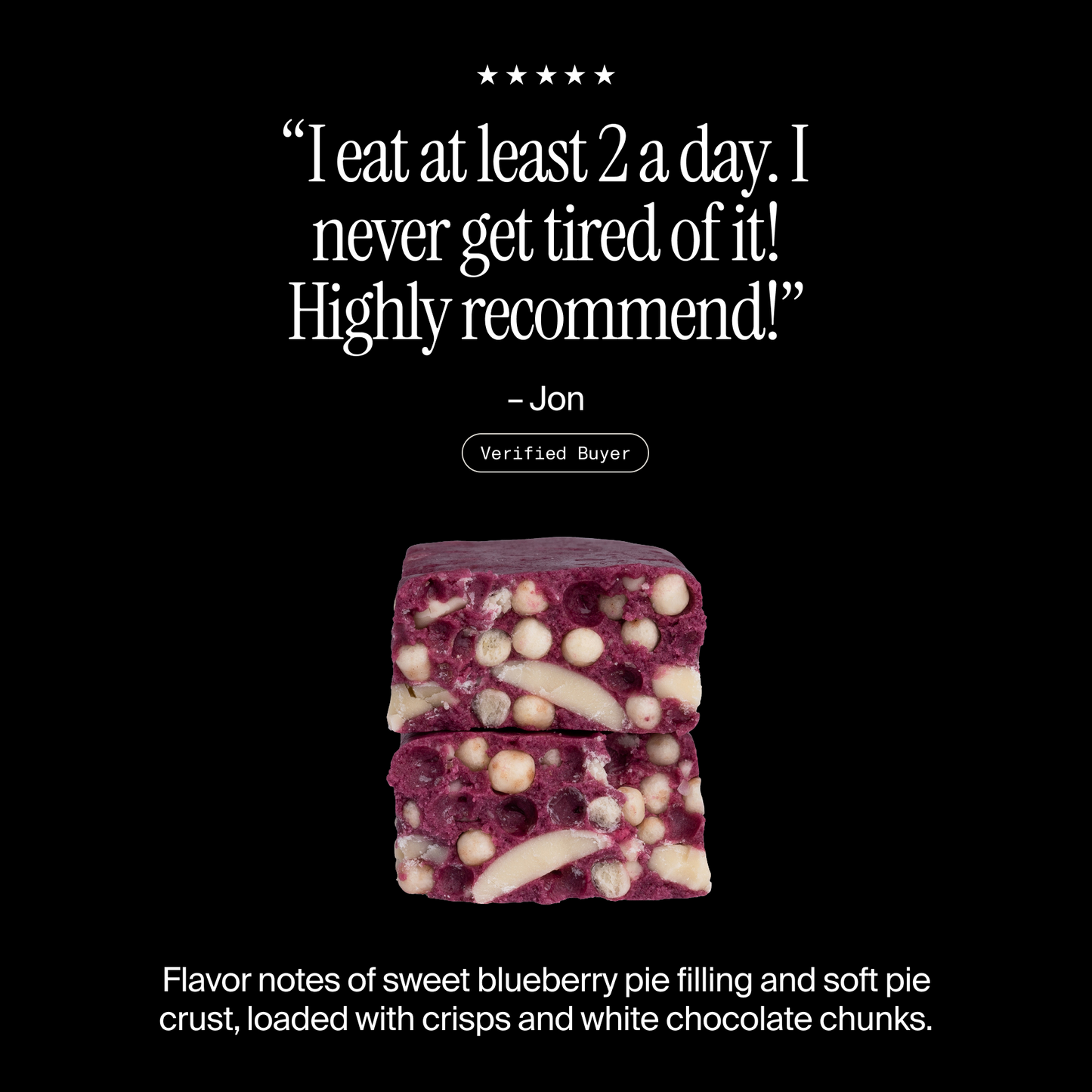 Blueberry Pie — David Protein | Authentic India