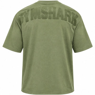 Power Washed Oversized T-Shirt - Grounded Green/Wash
