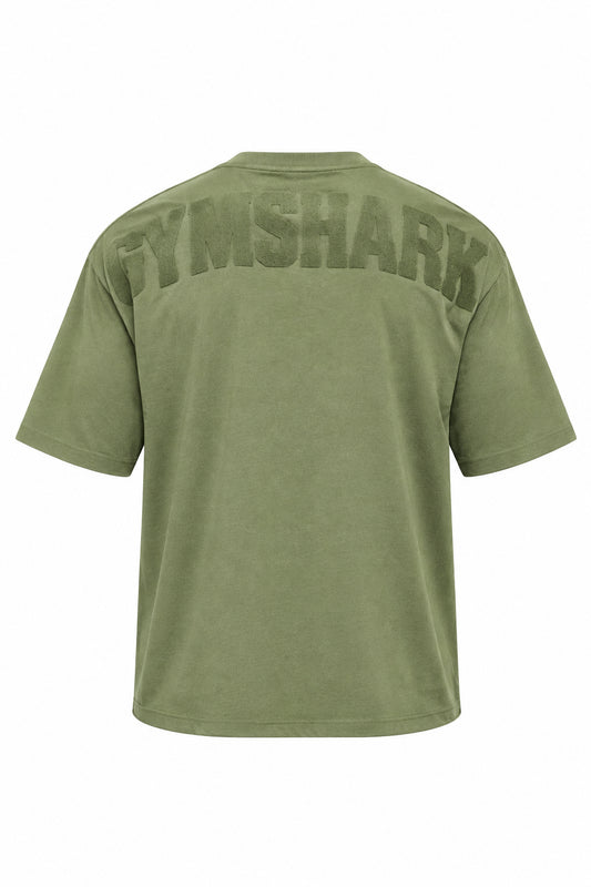 Power Washed Oversized T-Shirt - Grounded Green/Wash