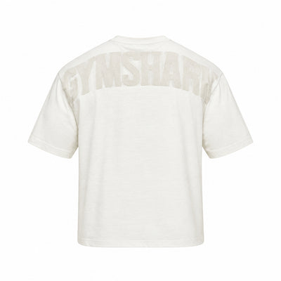 Power Washed Oversized T-Shirt - Soft White/Wash