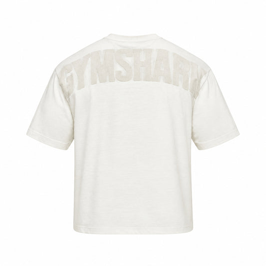 Power Washed Oversized T-Shirt - Soft White/Wash