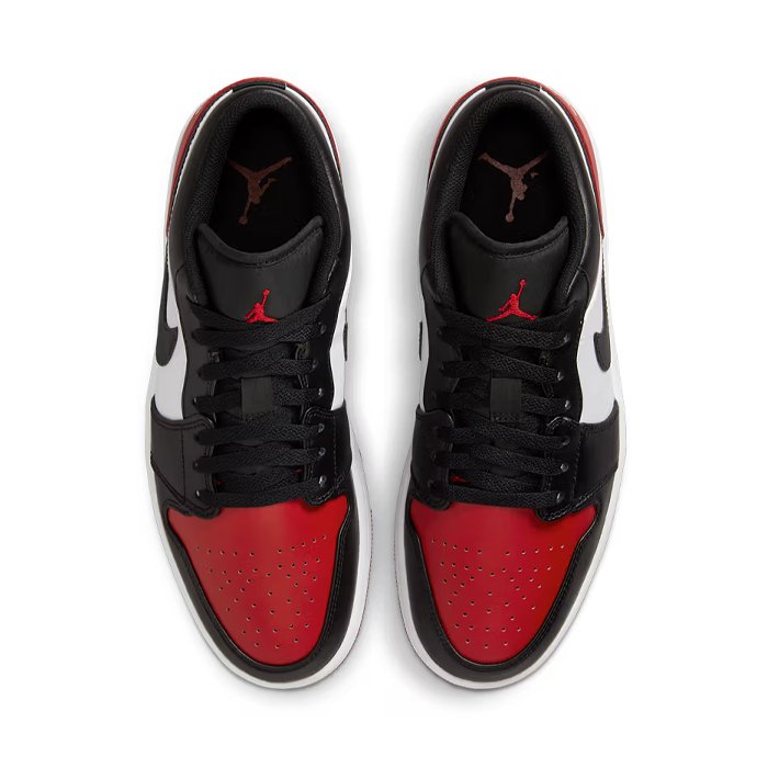 Air Jordan 1 Low Bred Toe 2.0