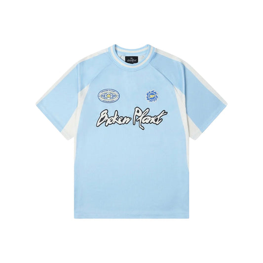 Broken Planet Football Jersey Light Blue