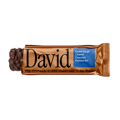 Cookie Dough Caramel Chocolate — David Protein | Authentic India