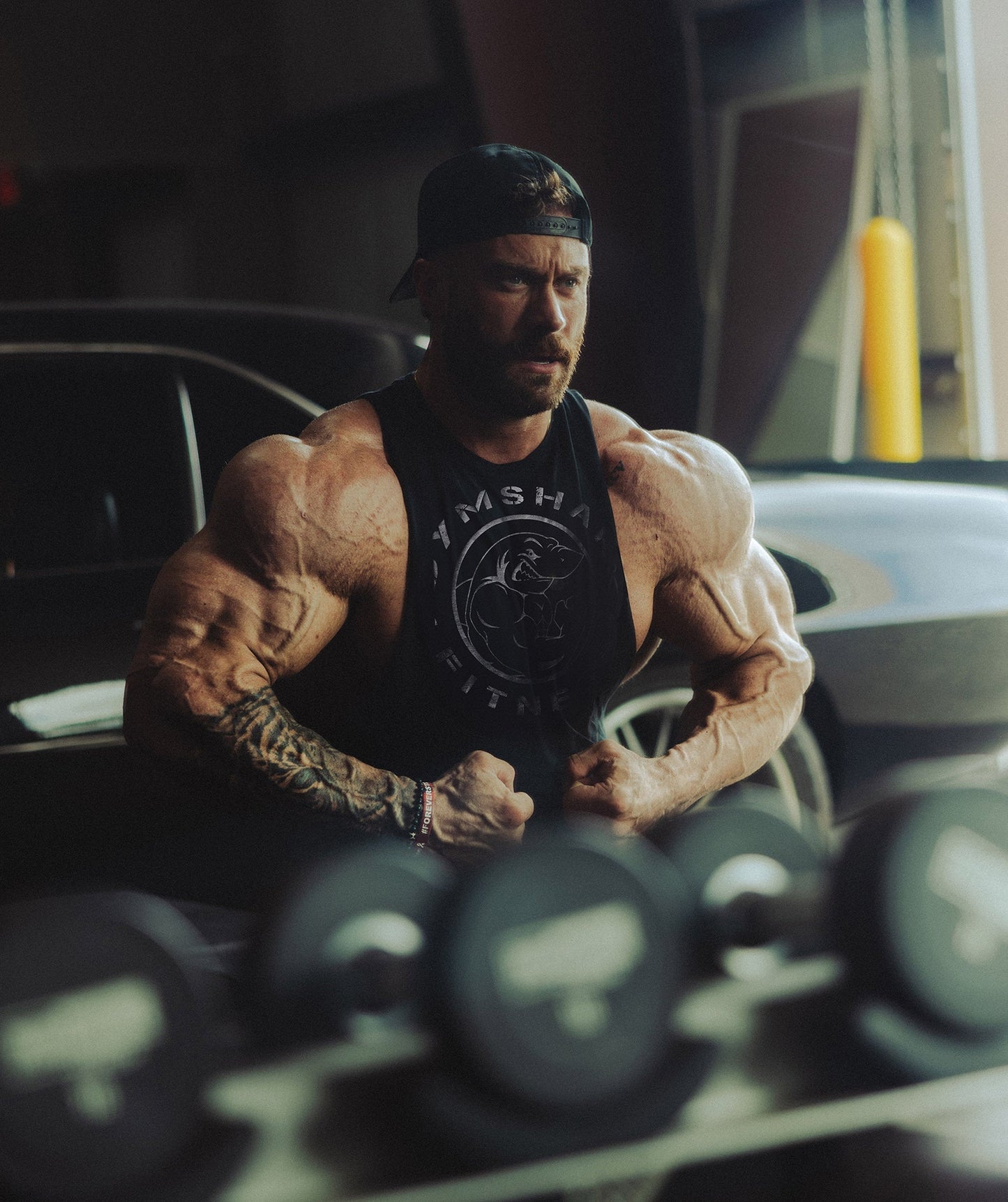 Gymshark Legacy Drop Arm Tank Black — Gymshark | Authentic India