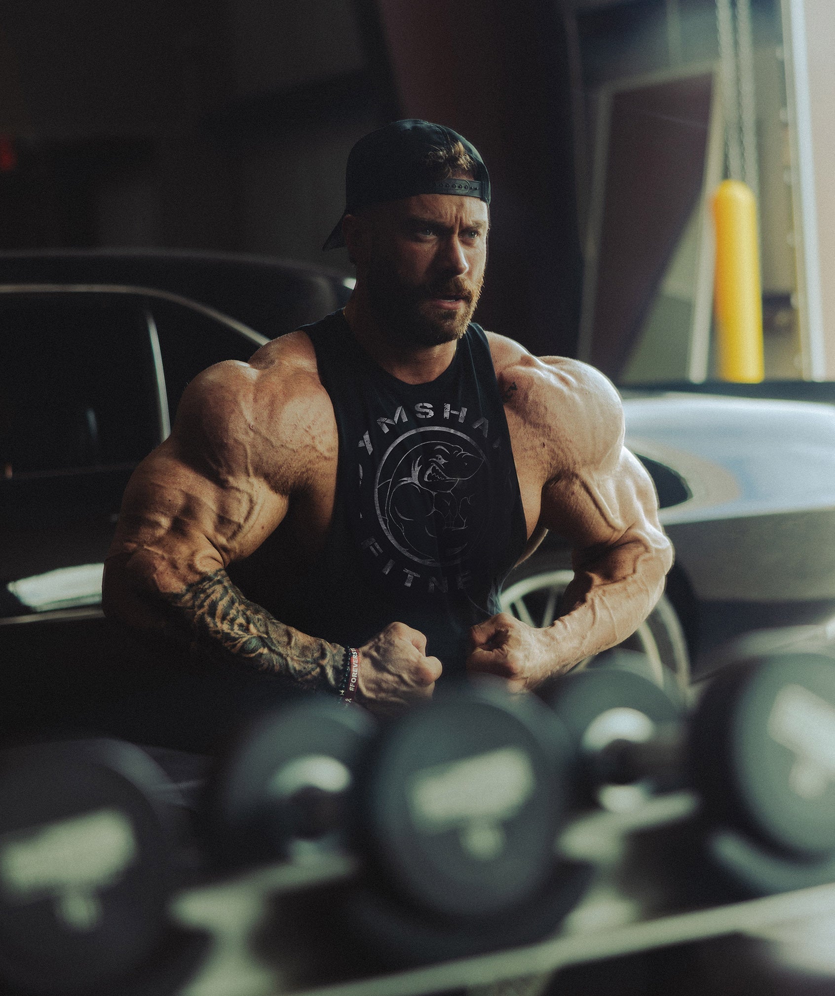 Gymshark Legacy Drop Arm Tank Black — Gymshark | Authentic India