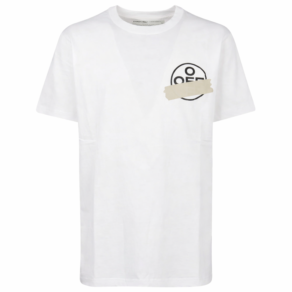 OFF-WHITE Oversized Fit Tape Arrows T-shirt White