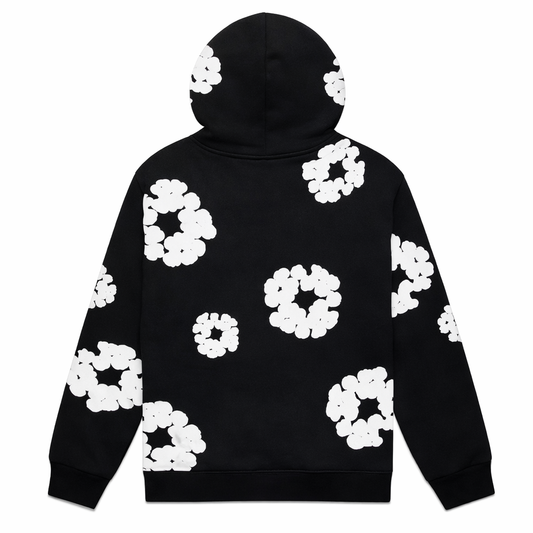 Denim Tears The Cotton Wreath Black Hoodie