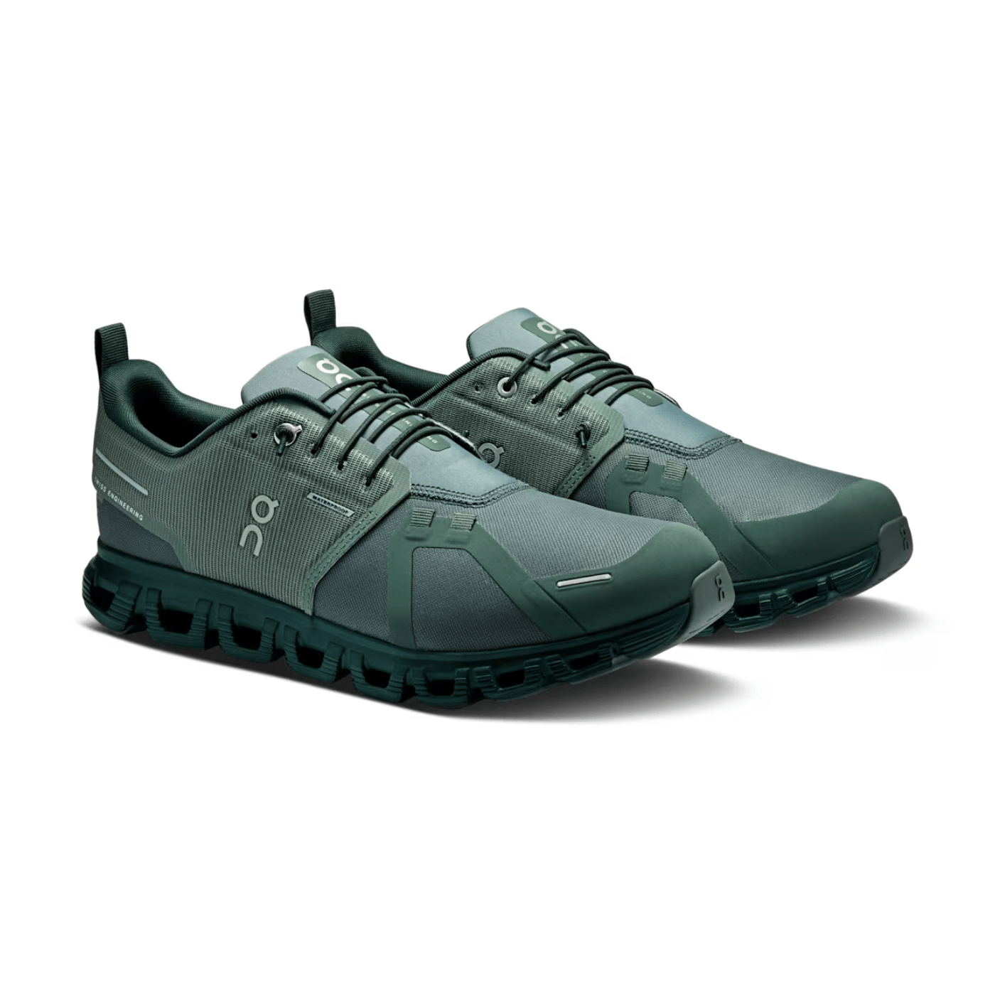 On Running Cloud 6 Waterproof Olive Evergreen — ON CLOUD | Authentic India