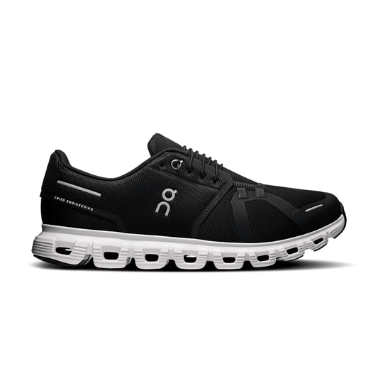 On Running Cloud 6 Wide Black White — ON CLOUD | Authentic India