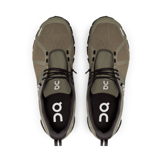 On Running Cloud 5 Waterproof Olive Black