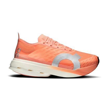 On Running Cloudboom Strike Sunstone | White