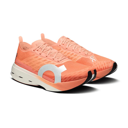 On Running Cloudboom Strike Sunstone | White