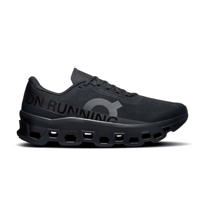 On Running Cloudmonster 1 Black Black — ON CLOUD | Authentic India