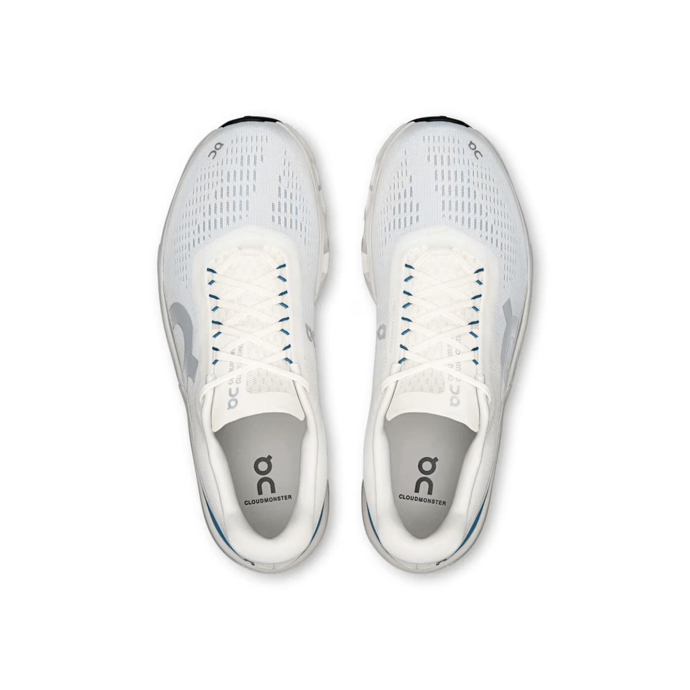 On Running Cloudmonster 2 Ivory Steel — ON CLOUD | Authentic India