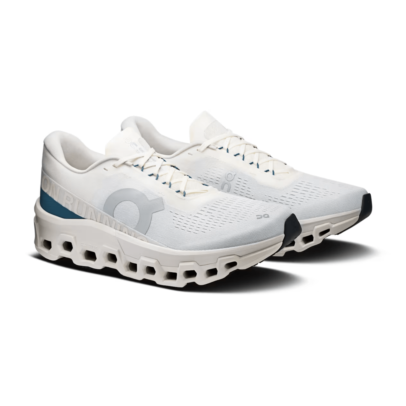 On Running Cloudmonster 2 Ivory Steel — ON CLOUD | Authentic India