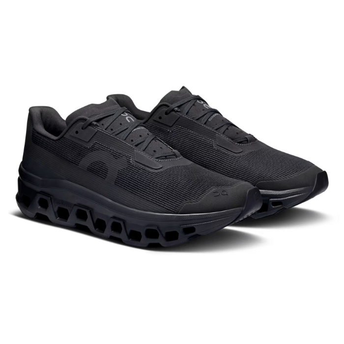 On Running Cloudmonster Void Black Black — ON CLOUD | Authentic India
