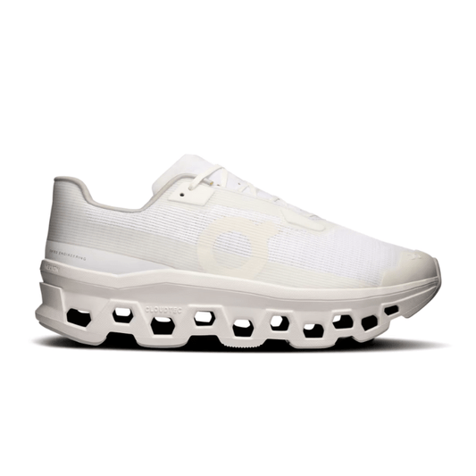 On Running Cloudmonster Void White White — ON CLOUD | Authentic India
