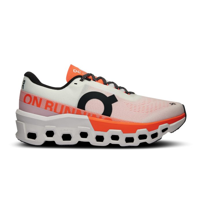 On Running Cloudmonster 2 White Flame — ON CLOUD | Authentic India
