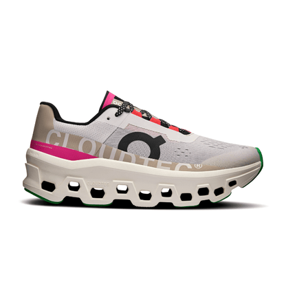 On Running Cloudmonster Womens Silver Ivory — ON CLOUD | Authentic India