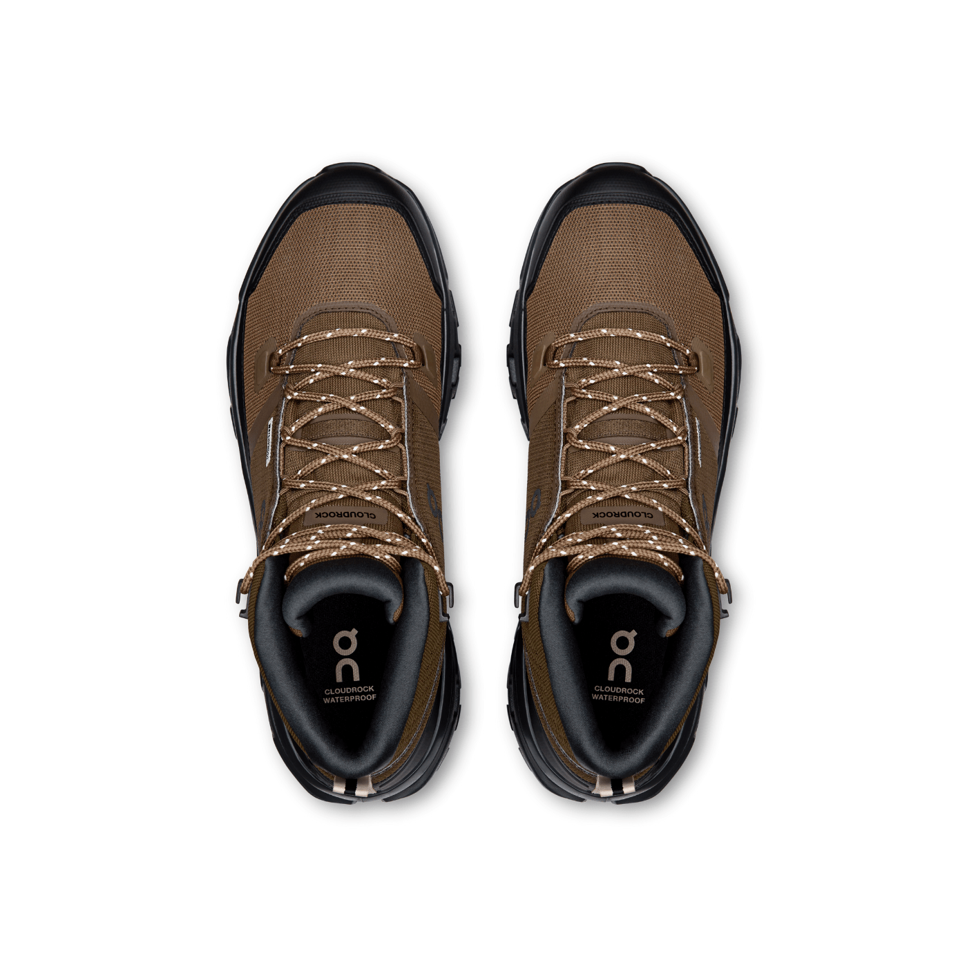 On Running Cloudrock Mid Waterproof Earth Black — ON CLOUD | Authentic India