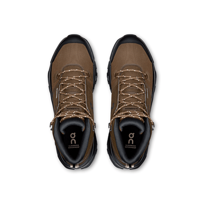 On Running Cloudrock Mid Waterproof Earth Black — ON CLOUD | Authentic India