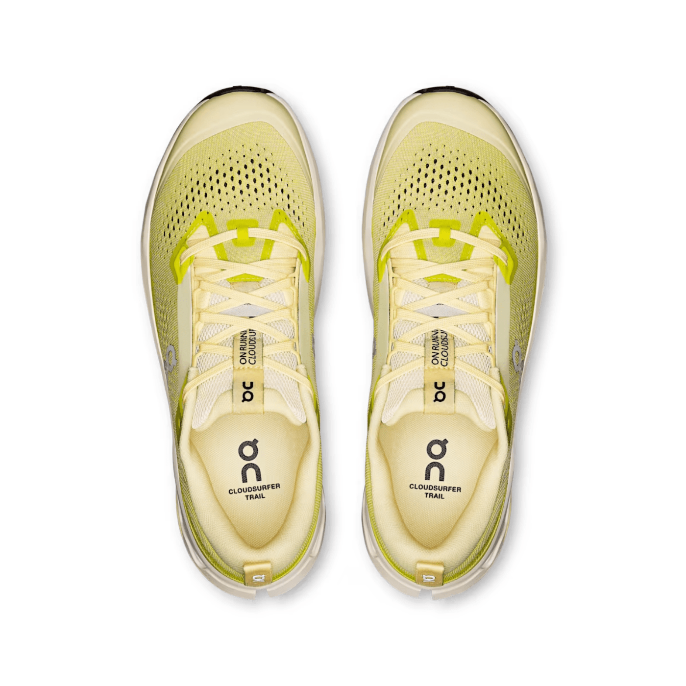 On Running Cloudsurfer Trail 2 Ivory Lime — ON CLOUD | Authentic India