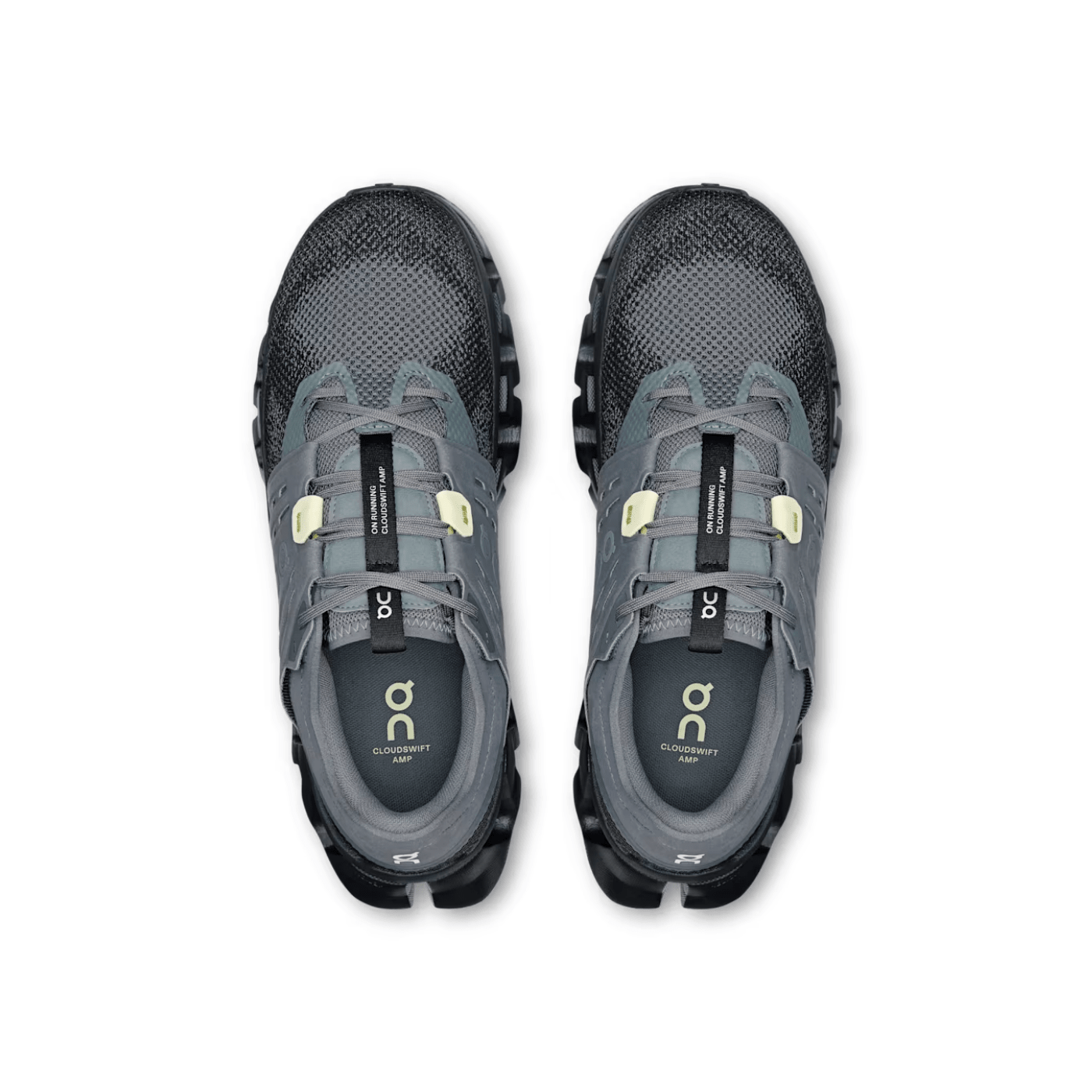 ON Running Cloudswift Amp Stone | Black — ON CLOUD | Authentic India