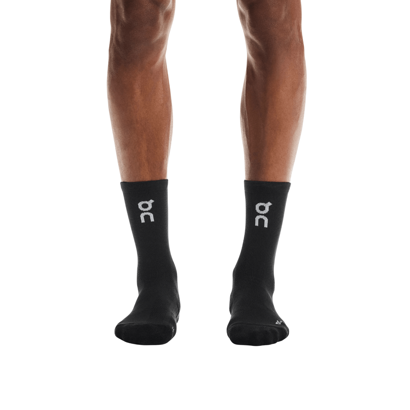 On Running Core Run Sock High 2P Black — ON CLOUD | Authentic India